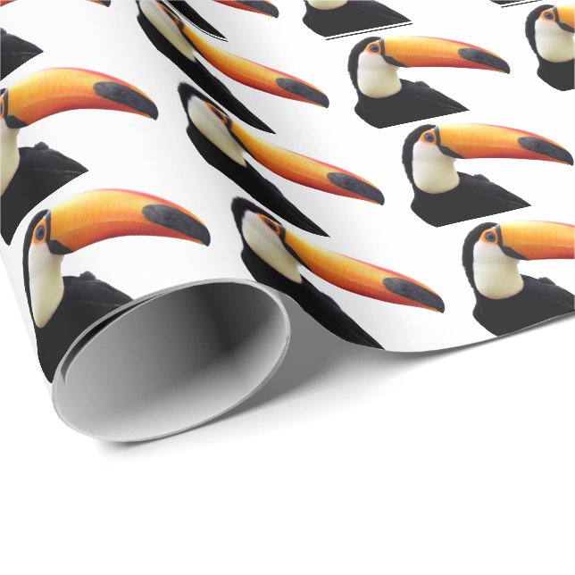 Toco Toucan Presentpapper (Rullad Hörn)