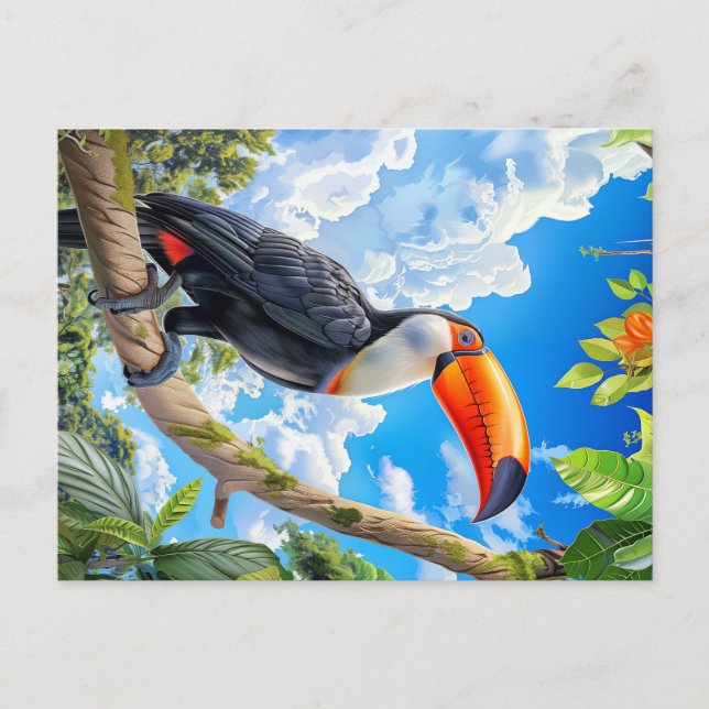 Toco toucan vykort (Framsida)