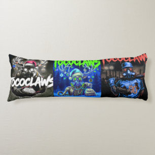 TOCOCLAWS Biohazard Skelett: Radioaktiv Gas Mask Kroppskudde