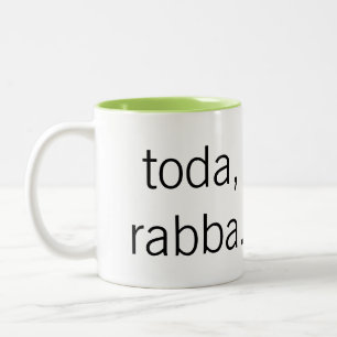 Toda Rabba mugg
