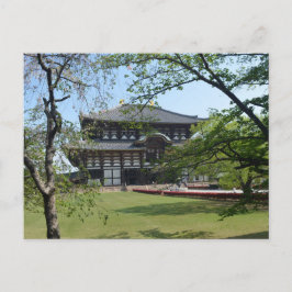 Todai-ji i Nara, japanskt vykort