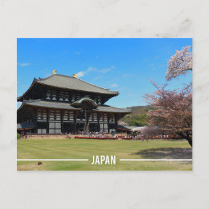 Tōdai-ji Temple i Nara, Japan Vykort