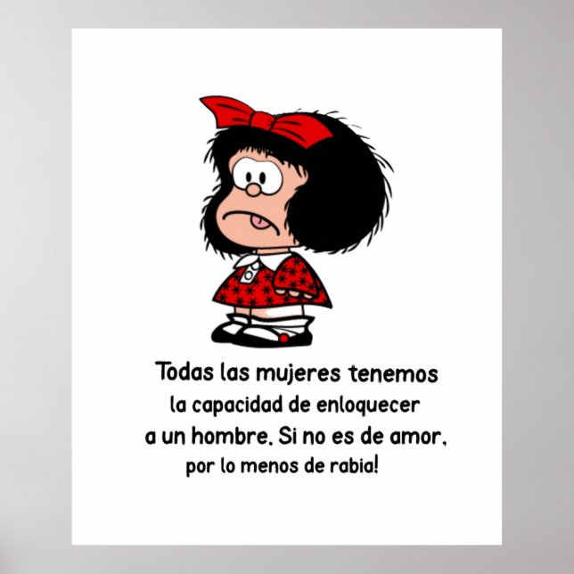 Todas las mujeres and Mafalda Poster (Framsidan)