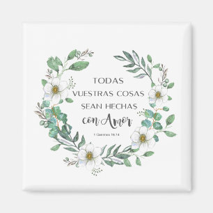 Todas vuestras cosas spansk bibel magnet