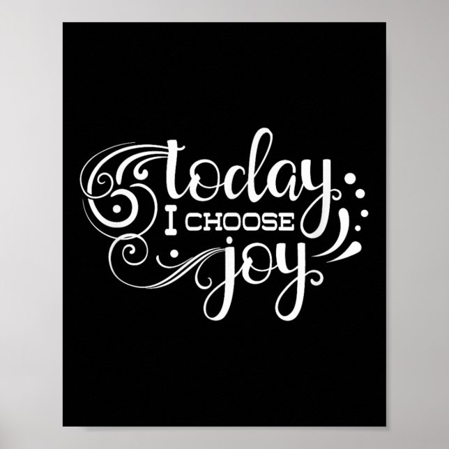Today I Choose Joy, Insrational, Motivational, Fam Poster (Framsidan)