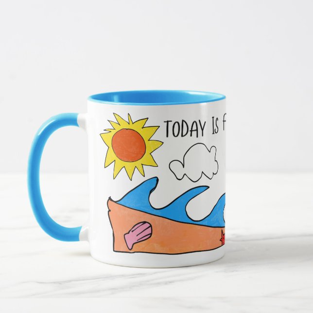 "Today is for Chillin" Mug Mugg (Vänster)