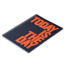 Today is the day anteckningsbok