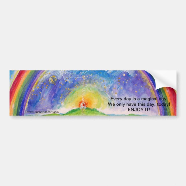 Todayen är en magical dag! bildekal (Framsidan)