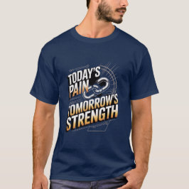 TODAY'S PAIN TOMORROW'S STRENGTH Motivational D-01 T Shirt