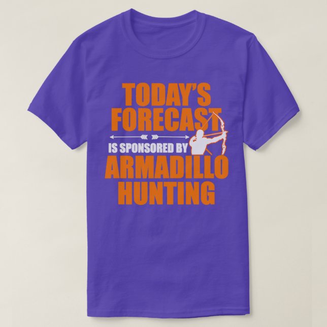 Todays prognos Sponsored Armadillo T Shirt (Design framsida)