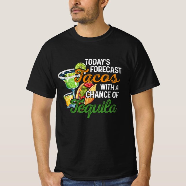 Todays prognostiserade takos med en chans till Teq T Shirt (Framsida)