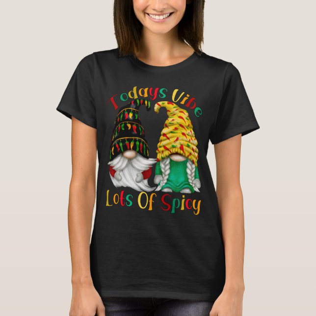 Todays Vibe Lena Manike T Shirt (Framsida)