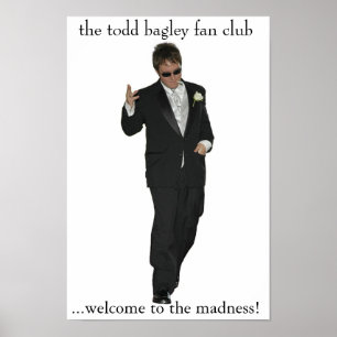 todd bagley fläkt klubb poster