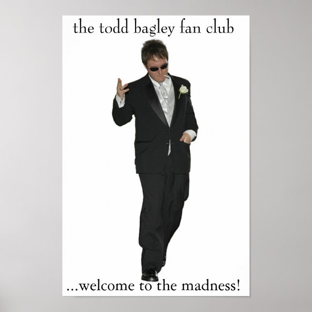 todd bagley fläkt klubb poster (Framsidan)