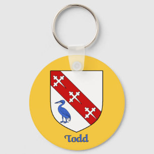 Todd Family Shield-nyckelkedja Nyckelring
