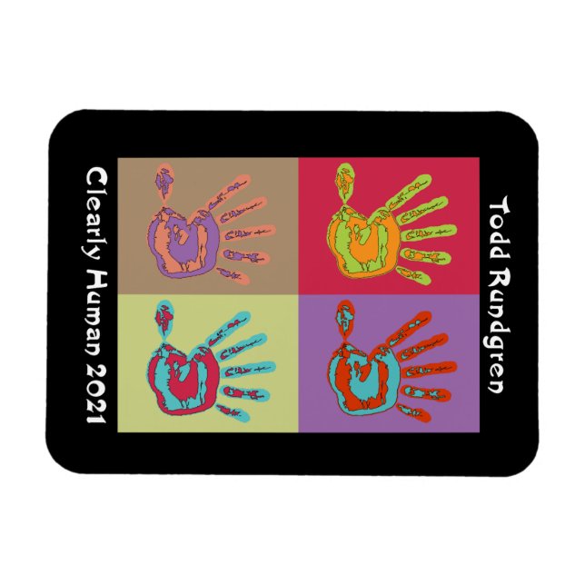 Todd Rundgren Human Hand Magnet (Horisontell)