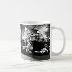Todd Sucherman stor kaffemugg "för för mycket