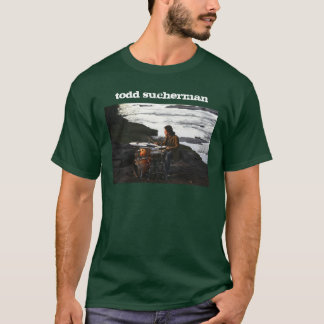 Todd Sucherman trummar flodstrandT-tröja T-shirt
