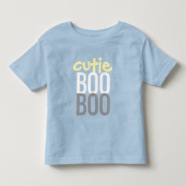 Toddlar T-shirt: HALLOWEEN Cutie Boo #6 T Shirt (Framsida)