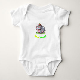 Toddle-karosseri med Moo Deng T Shirt