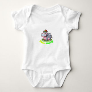 Toddle-karosseri med Moo Deng T Shirt