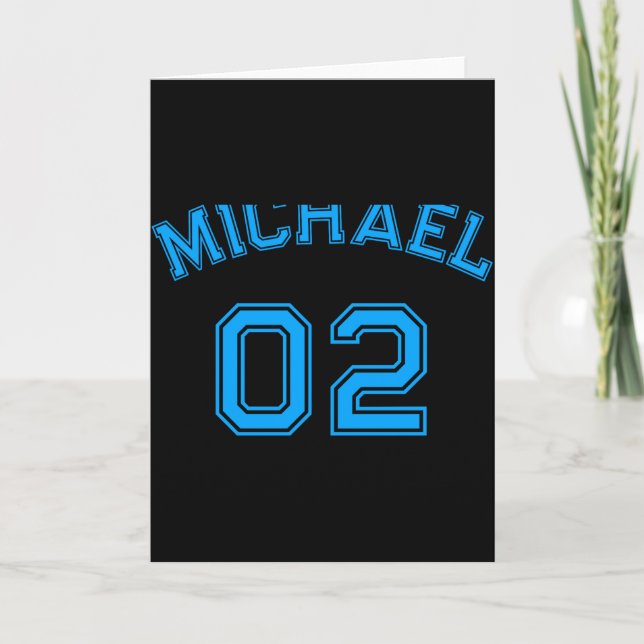 Toddler Boy Blue Name Jersey Number Srts Cotton To Kort (Framsida)