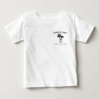 Toddler Family Vacation  Palm Tree Beach Trip Tee