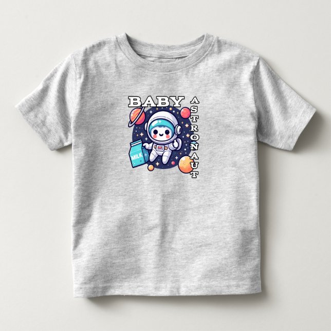 Toddler Finstickad T-Shirt (Framsida)