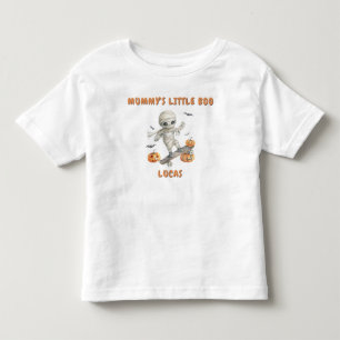 Toddler Mummy's LIttle Boo Skateboard T-Shirt