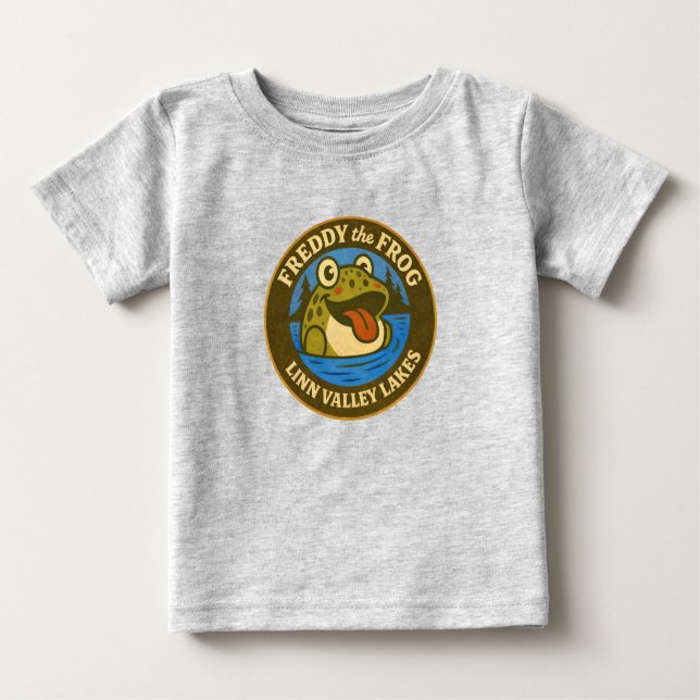 Toddler or Baby. Linn Valley. Lakes Tee Shirt with (Framsida)