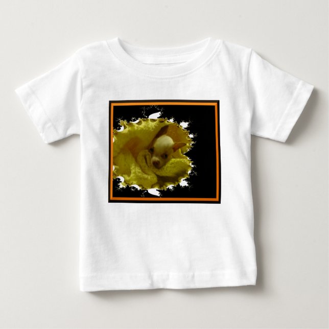 Toddler or Infant Chihuahua T-Shirt (Framsida)