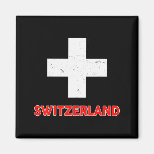 Toddler Schweiz-tröja Schweiz Flagga Baby Pojkar Magnet