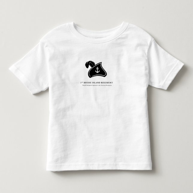 Toddler T-shirt — 1st Rhode Island Regiment (Framsida)