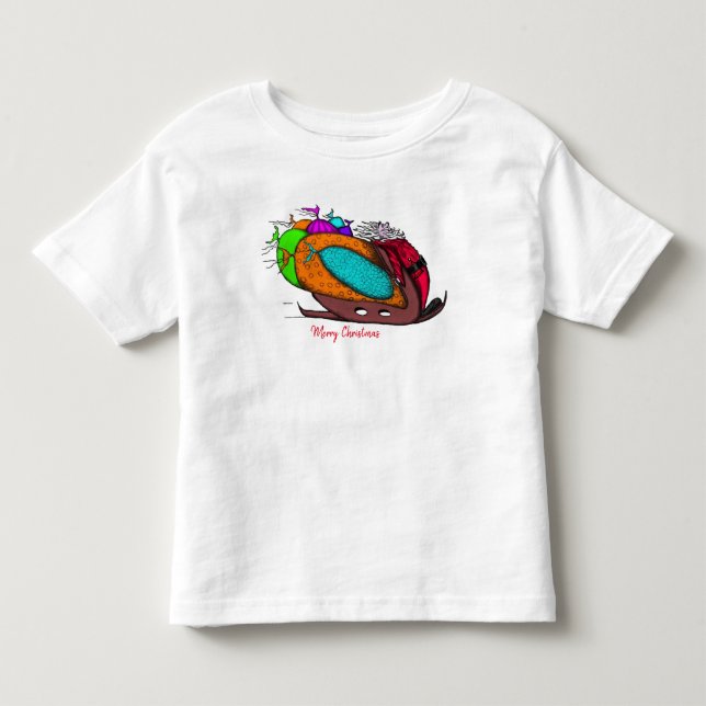 Toddler T-Shirt God Jul (Framsida)