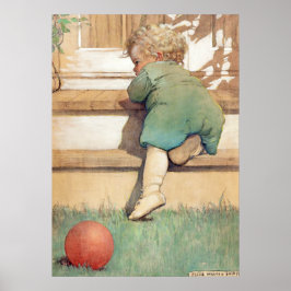 Toddling Pojke av Jessie Willcox Smith Poster