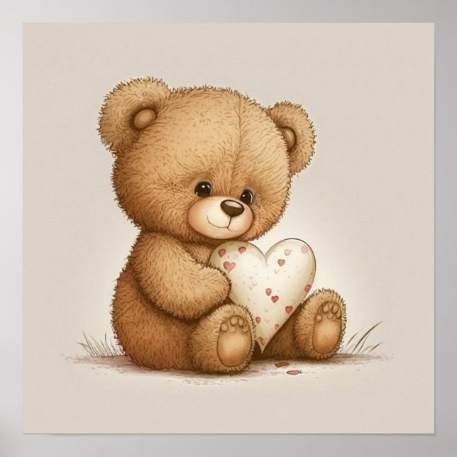 Toddy Bear Poster (Framsidan)