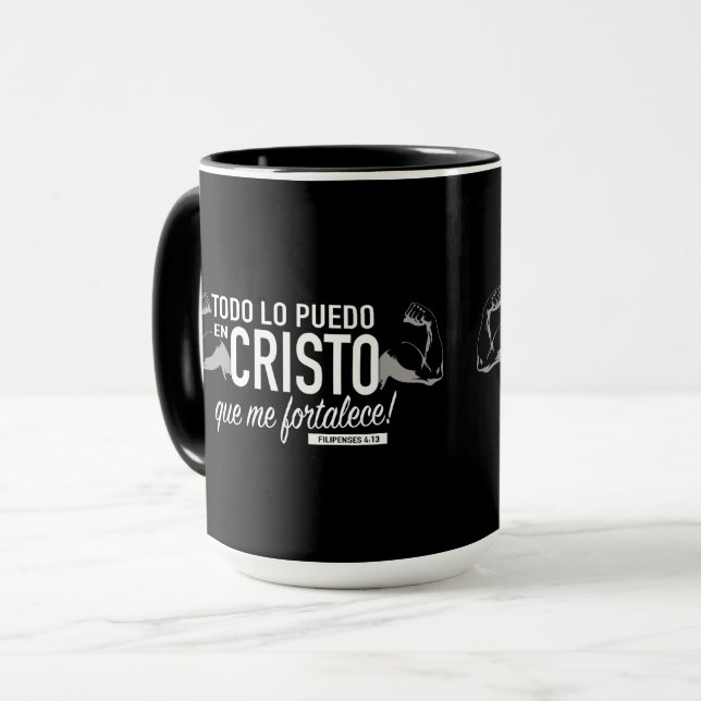 Todo lo puedo en Cristo Mugg 11 oz (Framsida vänster)