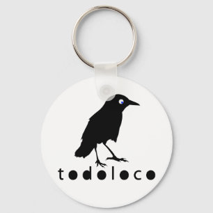 Todoloco kråka nyckelring