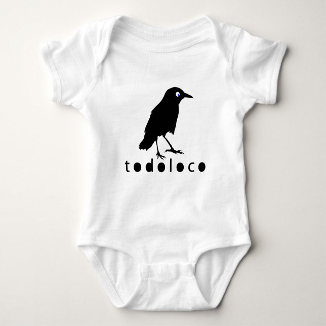 Todoloco kråka t-shirt (Framsida)