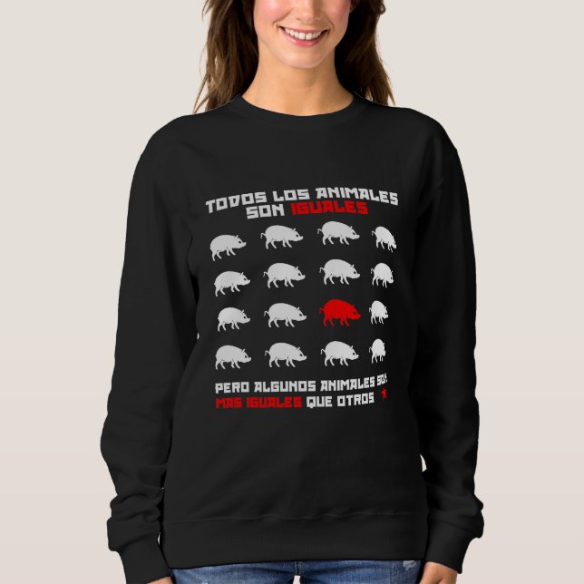 Todos los animales son iguales 2 t shirt (Framsida)