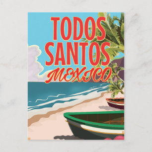 Todos Santos Mexico-reseaffisch Vykort