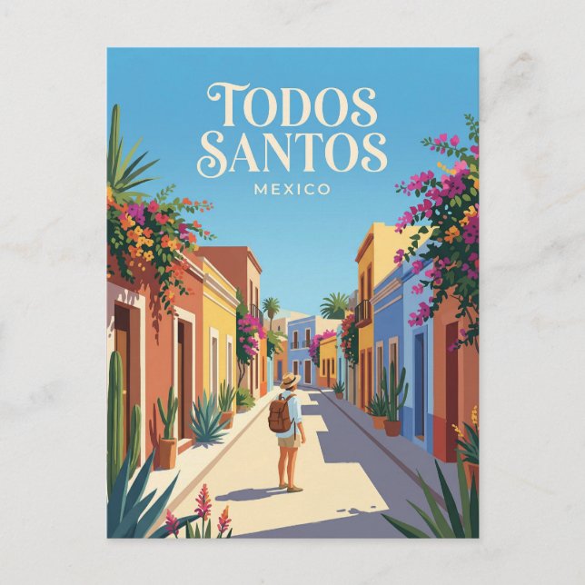 Todos Santos Mexiko Vykort (Framsida)