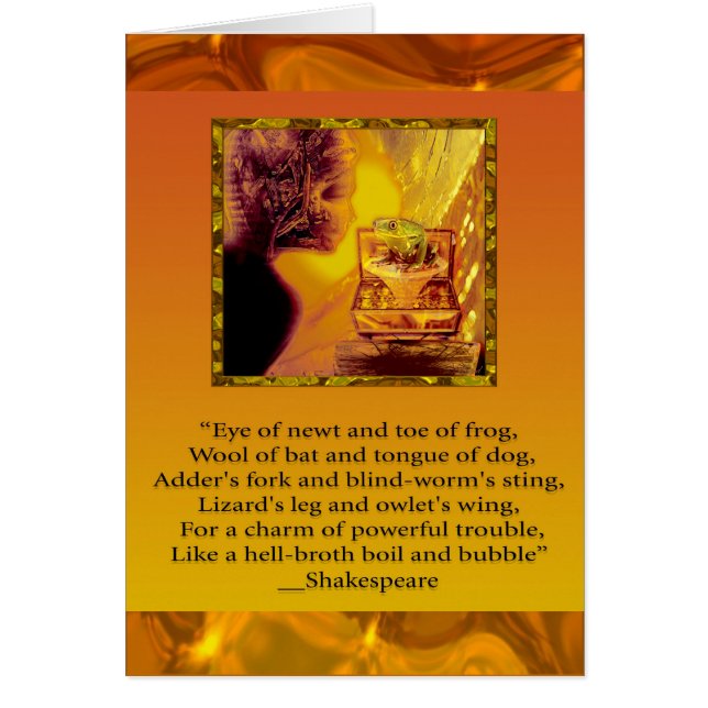 Toe av grodan OBS kort (Framsidan)