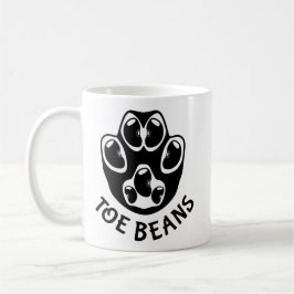 Toe Beans - Black Beans Kaffemugg