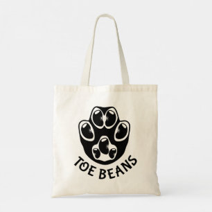 Toe Beans - Black Beans Tygkasse
