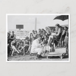 Toe Bereatments in the Beach, 1922 Vykort