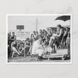 Toe Bereatments in the Beach, 1922 Vykort
