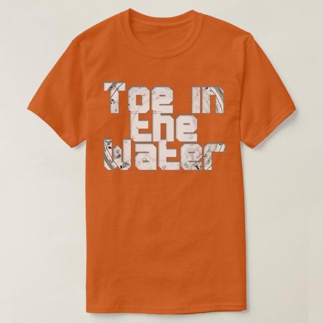 Toe i Vatten T Shirt (Design framsida)