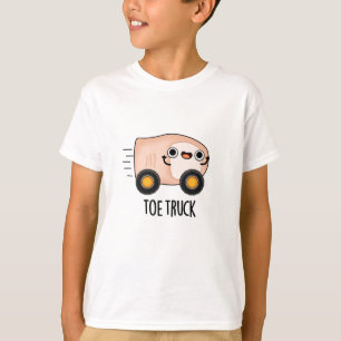 Toe Lastbil Funny Anatomy Body Parts Pun T Shirt