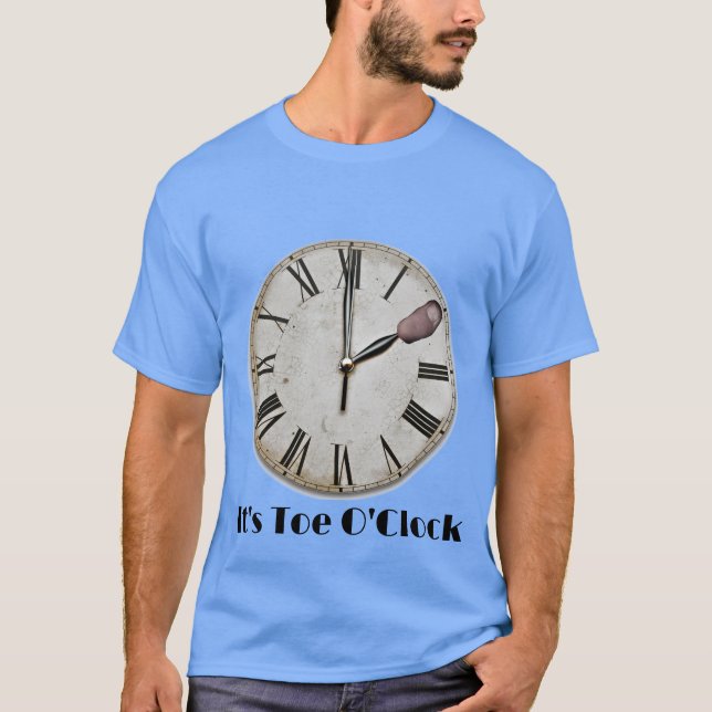 Toe O'Clock T Shirt (Framsida)